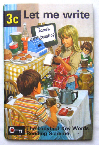 Vintage ladybird book - vintage, let