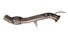 BMW E87 118d 120d E90 E91 318d 320d M47N2 122HP 163PS EURO 3 4 STAINLESS STEEL DOWNPIPE