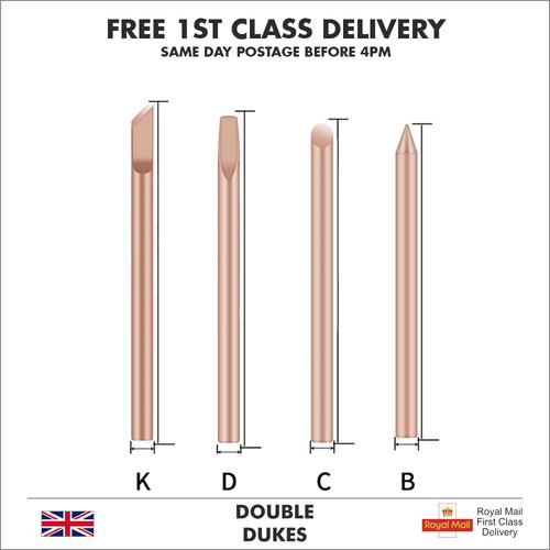 4pc solder soldering iron tips - 4pc,