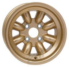Revolution 8 Spoke Alloy Wheel 8x13 ET-12 Gold Group 4 Fitting Escort Minilite S