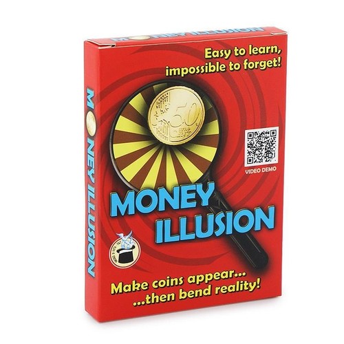 Money illusion magic trick - money,