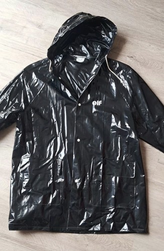 Vintage pvc raincoat rain - pvc,
