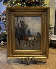Antique 19th Oil Painting