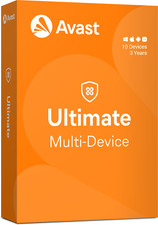 Avast Ultimate Suite 2025 Multi Device 10 Devices 3 Years - 5 Minute Delivery