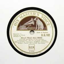 GIGLI, DE LUCA, GALLI-CURCI