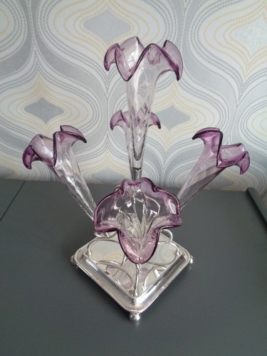 Art nouveau epergne - art,