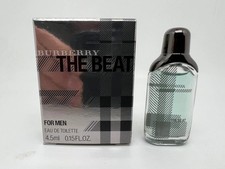 THE BEAT FOR MEN by BURBERRY PARFUMS 0.15 oz / 4.5 ML Eau De Toilette Miniature
