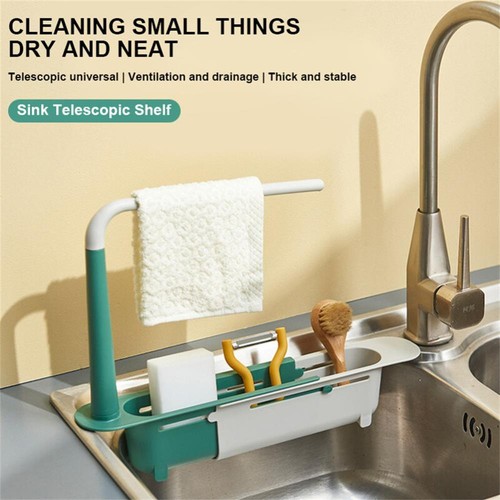 Telescopic sink tidy holder - sink,
