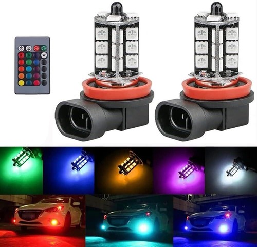 Pair h11 rgb colourchange - rgb,