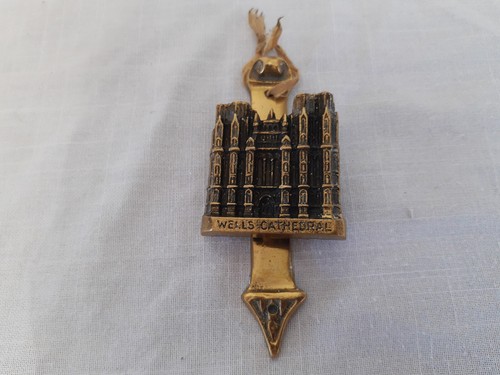 Vintage brass door knocker - vintage,