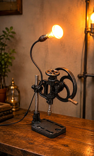 Upcycled vintage cast iron - cast,