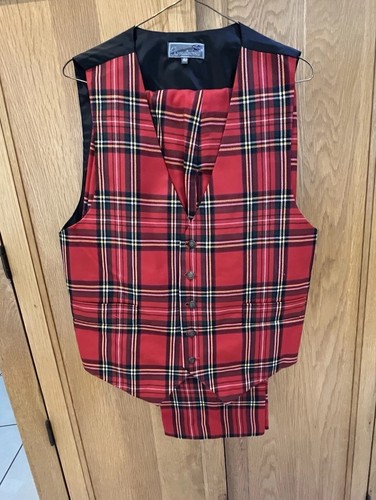 Royal stewart red - red, tartan
