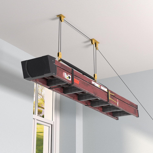 Heavy duty ladder storage - ladder,