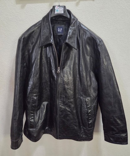 Gap vintage leather bomber - leather,