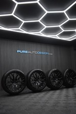 Vossen lamborghini Urus 23" Nero Design FORGED Alloy Wheels With Tyres Genuine