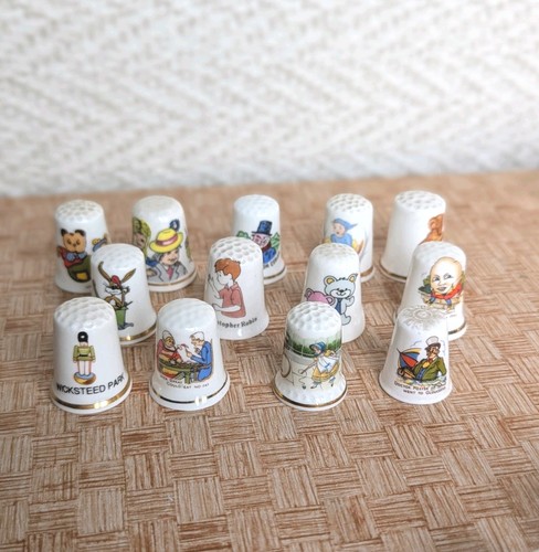 12x mixed thimbles - 12x, nursery