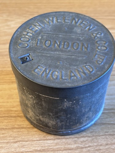 Antique vintage round metal - antique,