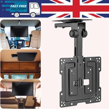Campervan Ceiling TV Wall Mount Bracket Fold Down Swivel Tilt For 19-43" LED LCD