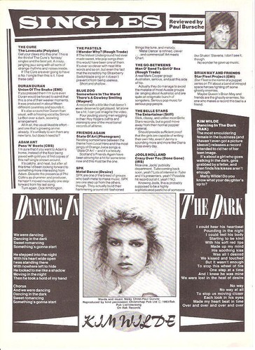 Kim wilde dancing dark - 'dancing, dark'