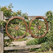 Set of 4 Decorative Wooden