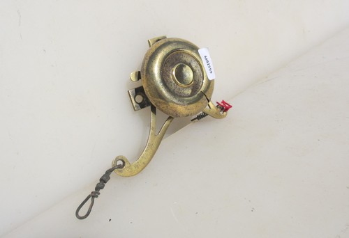 Victorian brass servant bell - victorian,