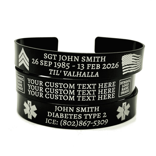 Personalized memorial bracelet - memorial,
