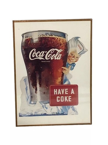 Vintage coca cola have coke - coca-cola, a