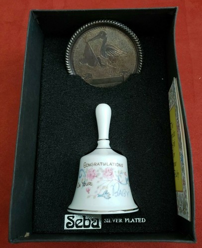 Seba silver plated baby - bell, &