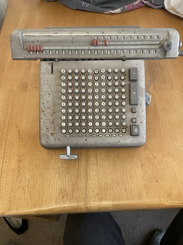 Vintage monroe calculator - monroe,