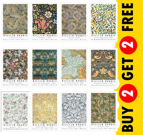 William morris art prints wall - morris,