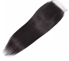14 Inches Brazilian Straight Human Hair 4x4Lace Closure Good Quality Grade 10A