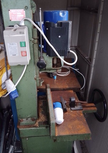 Mortiser and table saw cast - and,