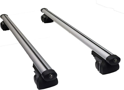Locking aluminium roof rack - aluminium,