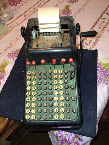 Addo vintage adding machine - addo,