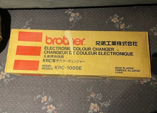 Brother knitting machine