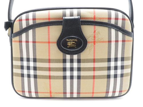 Burberry check one shoulder - check,