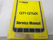 Yamaha GT1/ GTMX Service