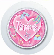 PRINCESS PINK CAR TAX DISC HOLDER REUSABLE PARKING PERMIT HOLDER