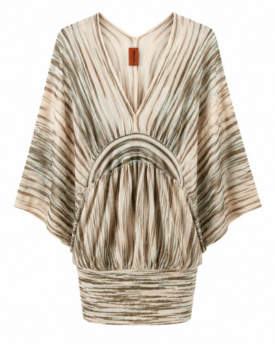 Missoni striped knit kaftan - striped,