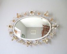 Vintage 1960s Oval Wrought