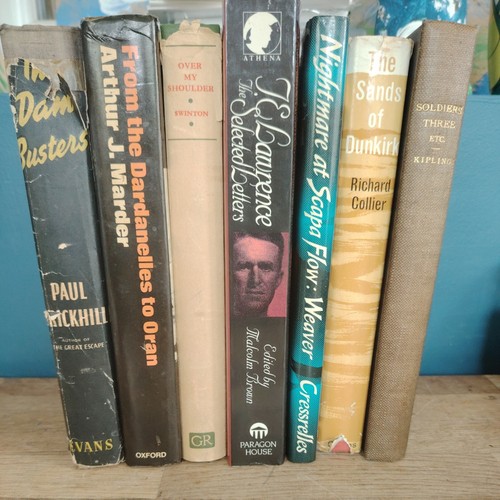Military history books job lot - history,