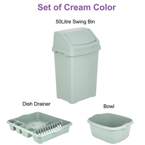 Set swing bin - swing, washing