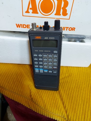 Aor ar1000 handheld scanner - aor,