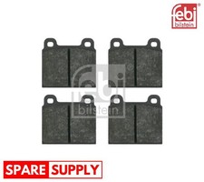 BRAKE PAD SET, DISC BRAKE FOR