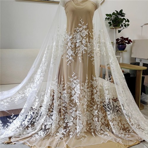 Flowers embroidery bridal - flowers,