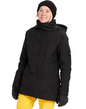 Burton Womens Pillowline Black GORE-TEX 2L Snow Ski Snowboard Jacket  M RRP £390