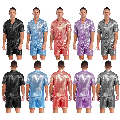 Mens tracksuit shiny outfits - mens,