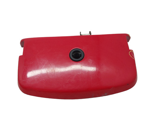 Rear saddle cover with damage - cover,