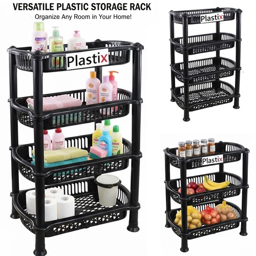 Tier plastic storage - storage, shelf