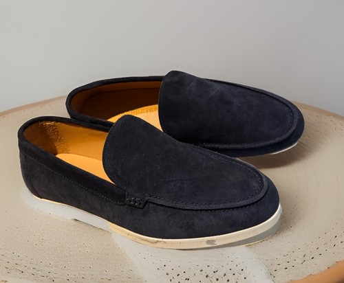 Duke dexter smart navy - navy, suede